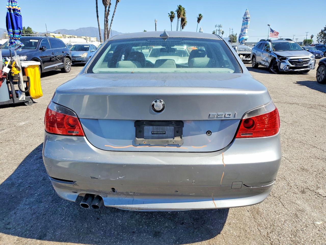2005 Bmw 530 I Gray vin: WBANA73535B819631