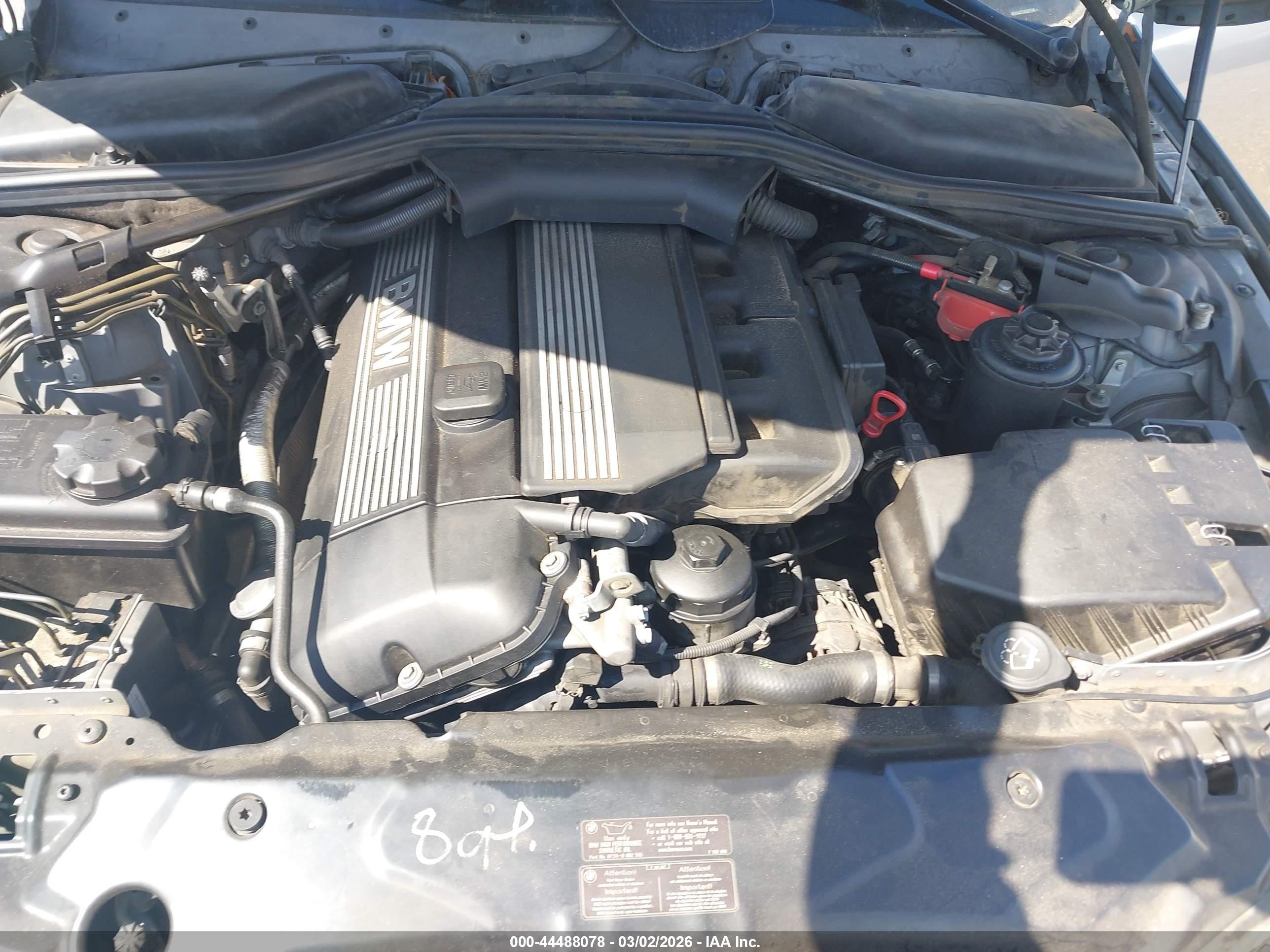 2005 Bmw 530i   Gray vin: WBANA73545B815944