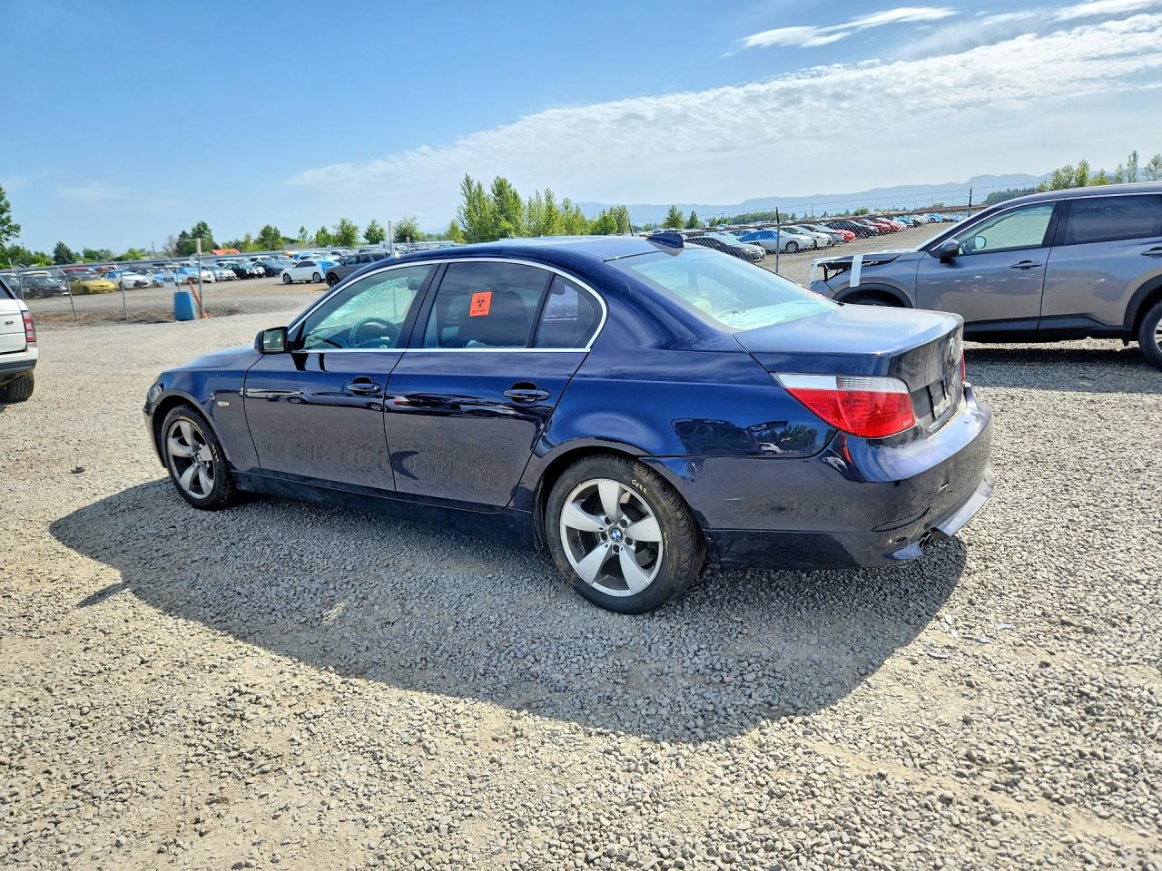 2004 Bmw 530 I Blue vin: WBANA73554B065100