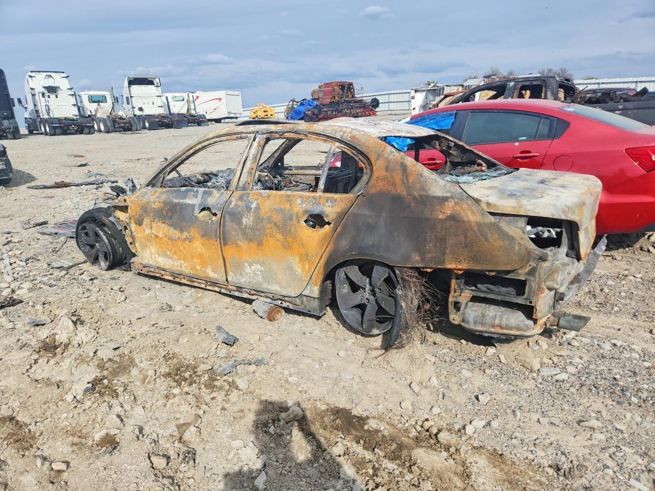 2004 Bmw 530 I Burn vin: WBANA73554B808175