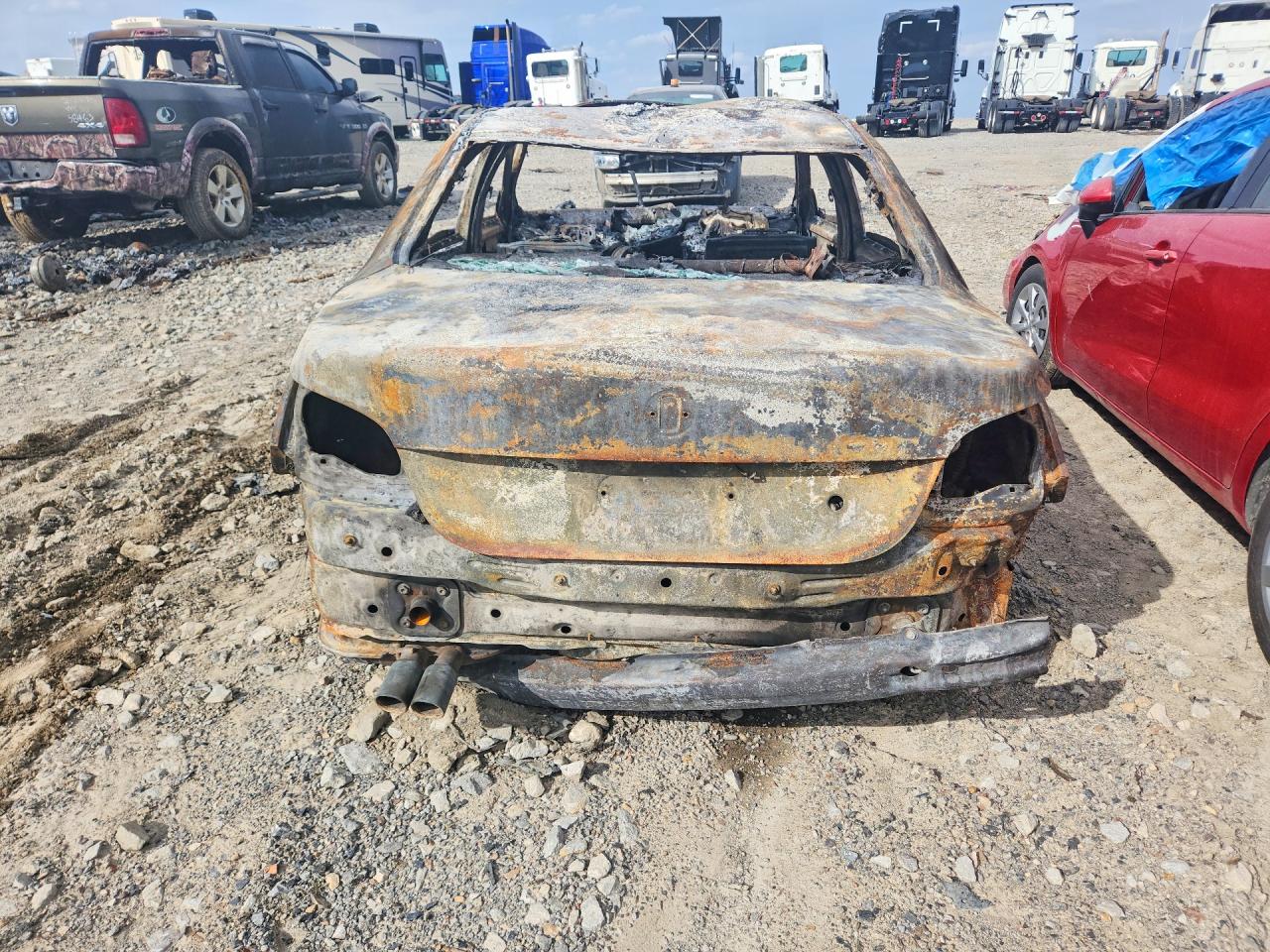 2004 Bmw 530 I Burn vin: WBANA73554B808175