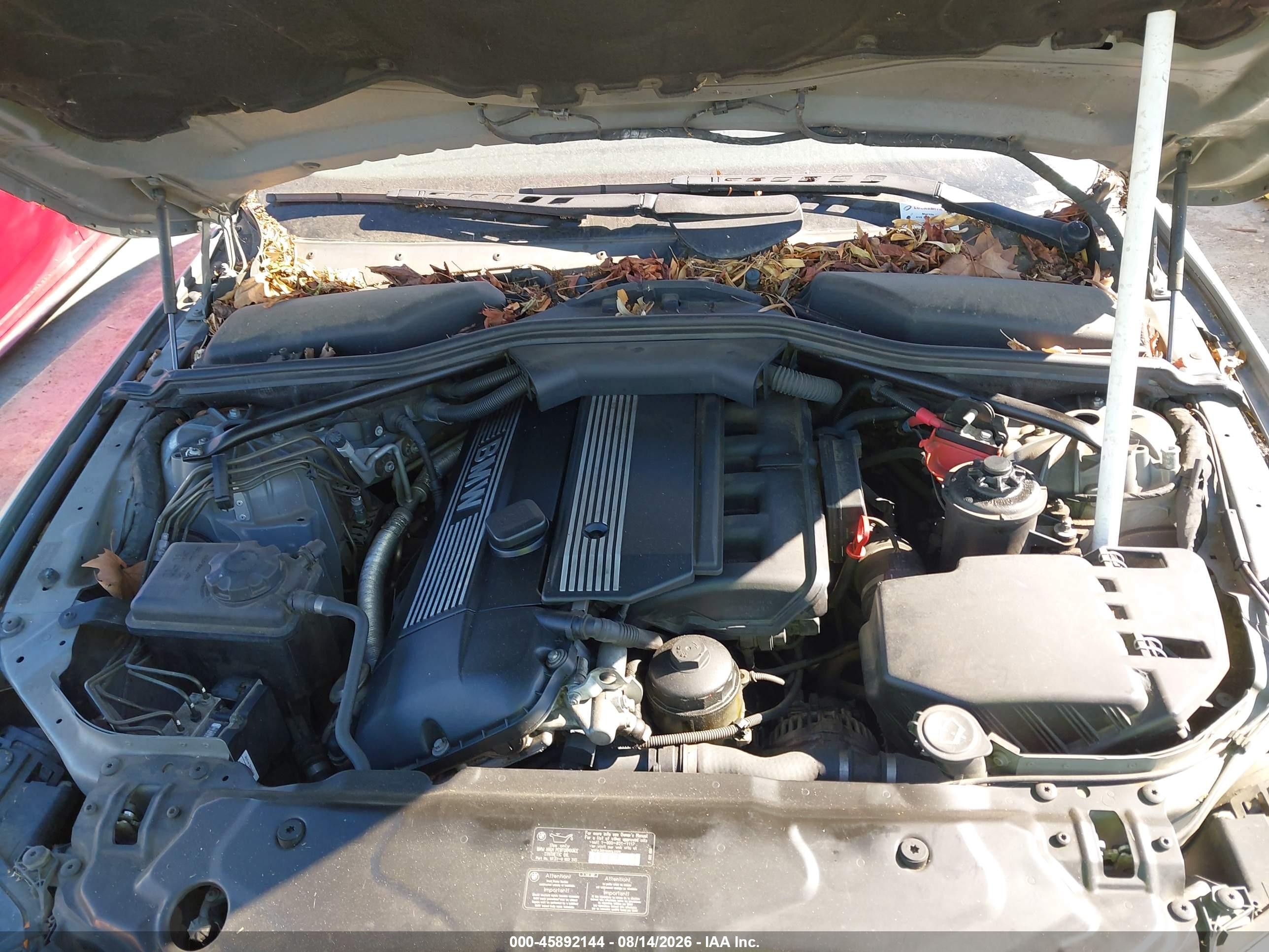 2005 Bmw 530i   Серый vin: WBANA73555CR59285