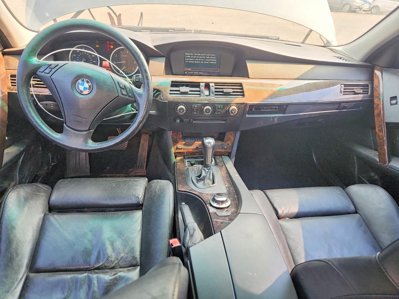 2005 Bmw 530 I Gray vin: WBANA73555CR59657