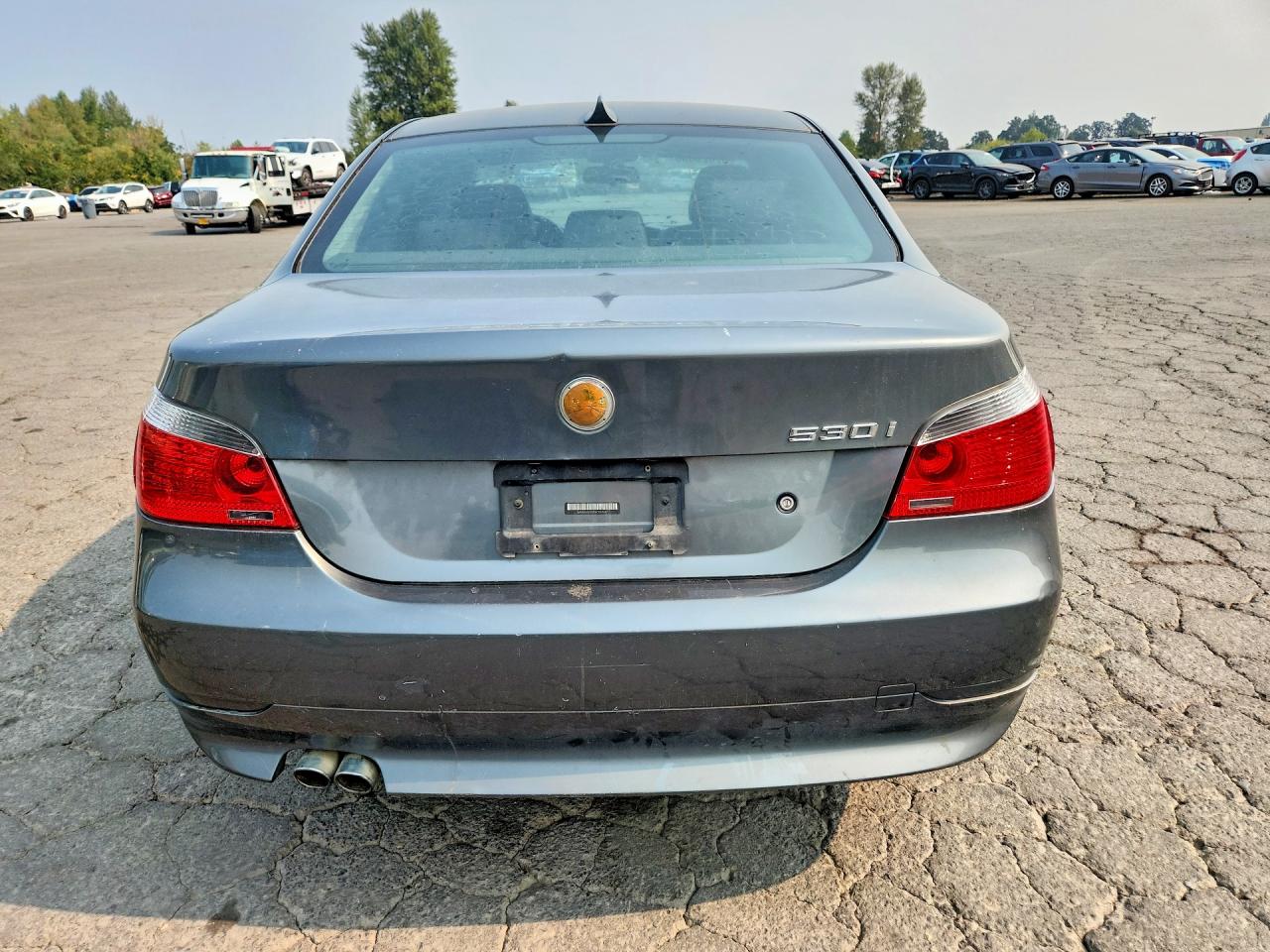 2005 Bmw 530 I Gray vin: WBANA73555CR59657