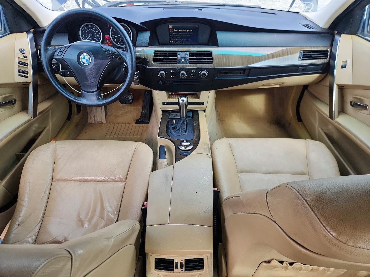 2004 Bmw 530 I Синий vin: WBANA73564B062853