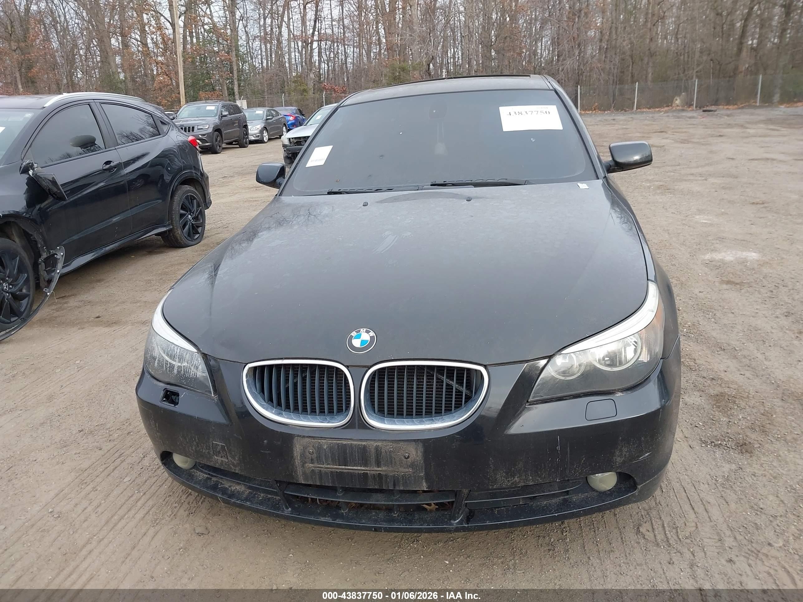 2004 Bmw 530i   Black vin: WBANA73564B805124
