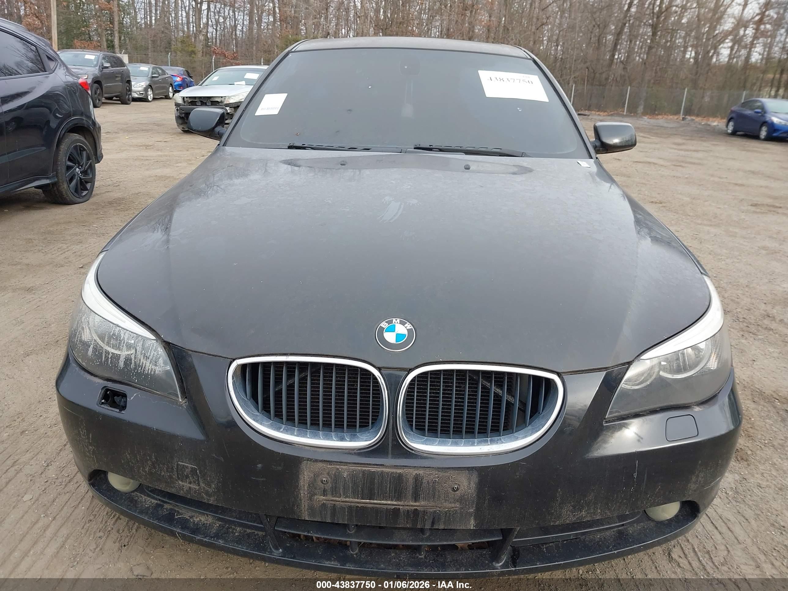 2004 Bmw 530i   Black vin: WBANA73564B805124