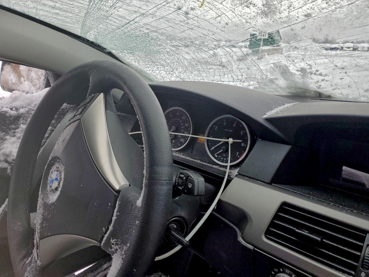 2004 Bmw 530 I Silver vin: WBANA73574B057497
