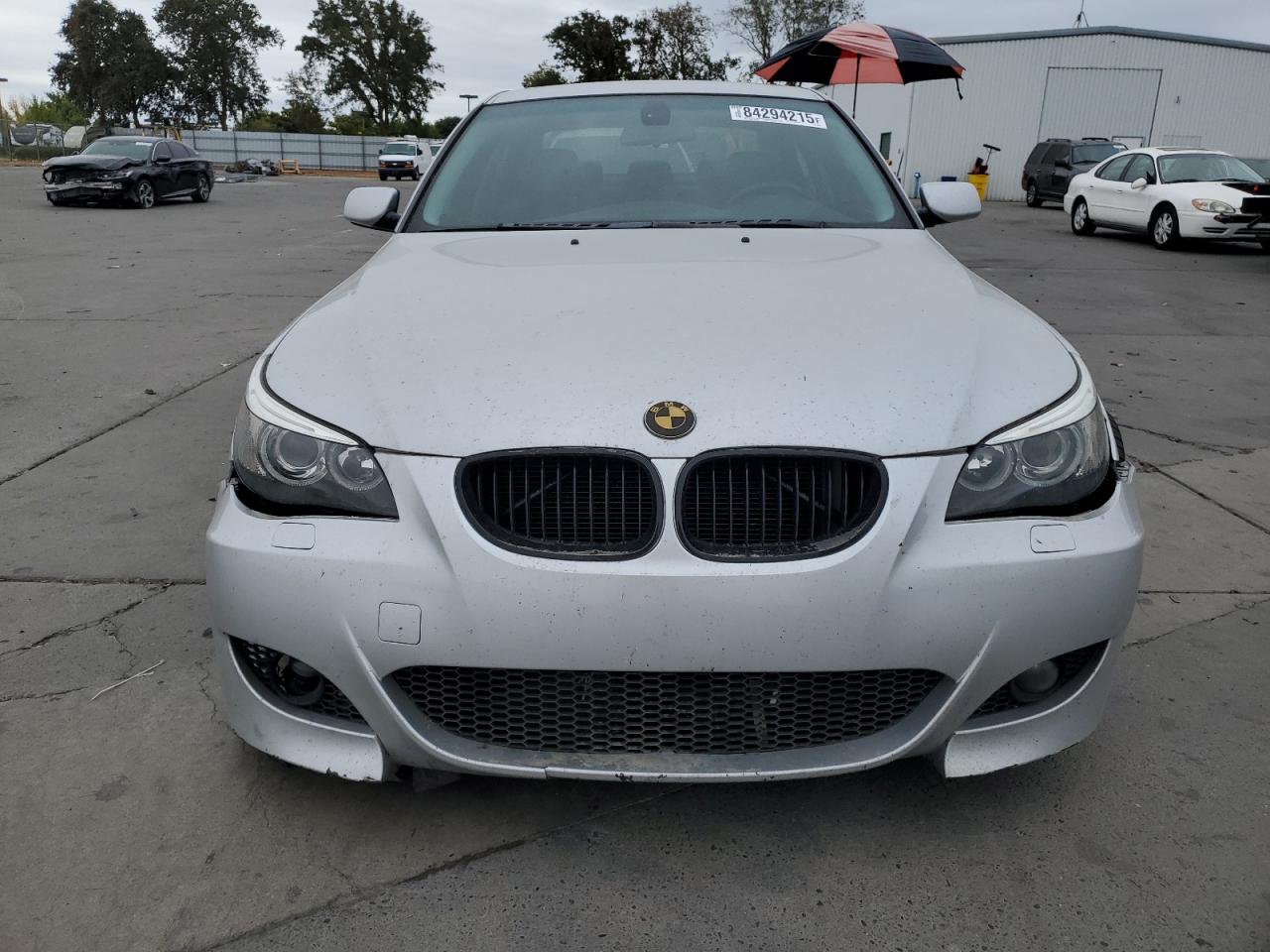 2005 Bmw 530 I Silver vin: WBANA73575B048767