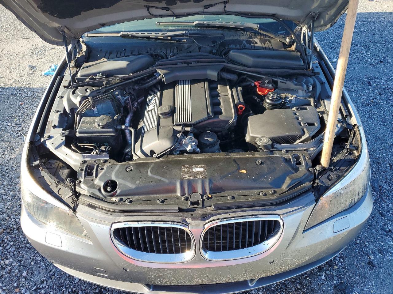 2005 Bmw 530 I Silver vin: WBANA73575B819602