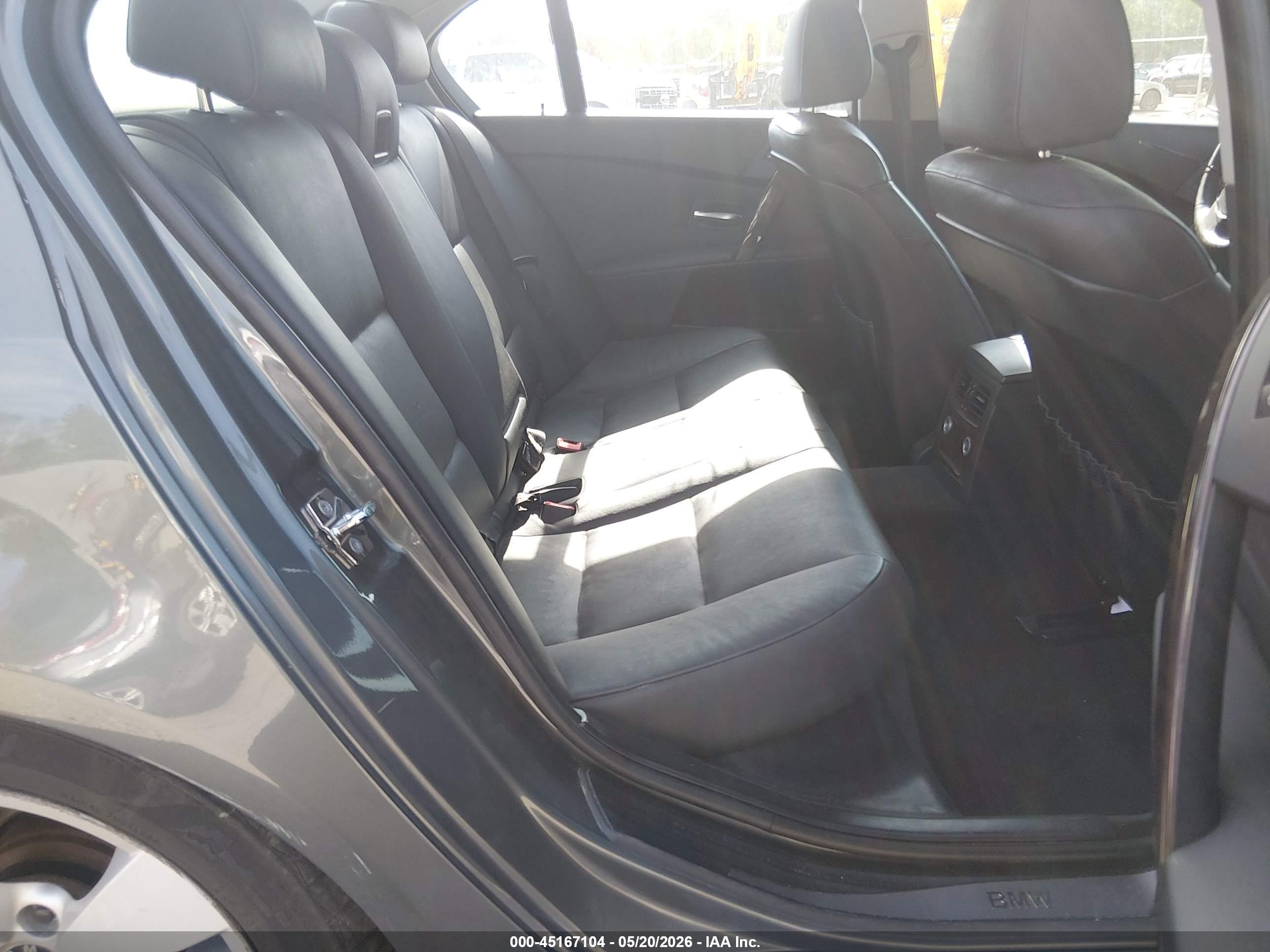 2005 Bmw 530i   Gray vin: WBANA73585B048857