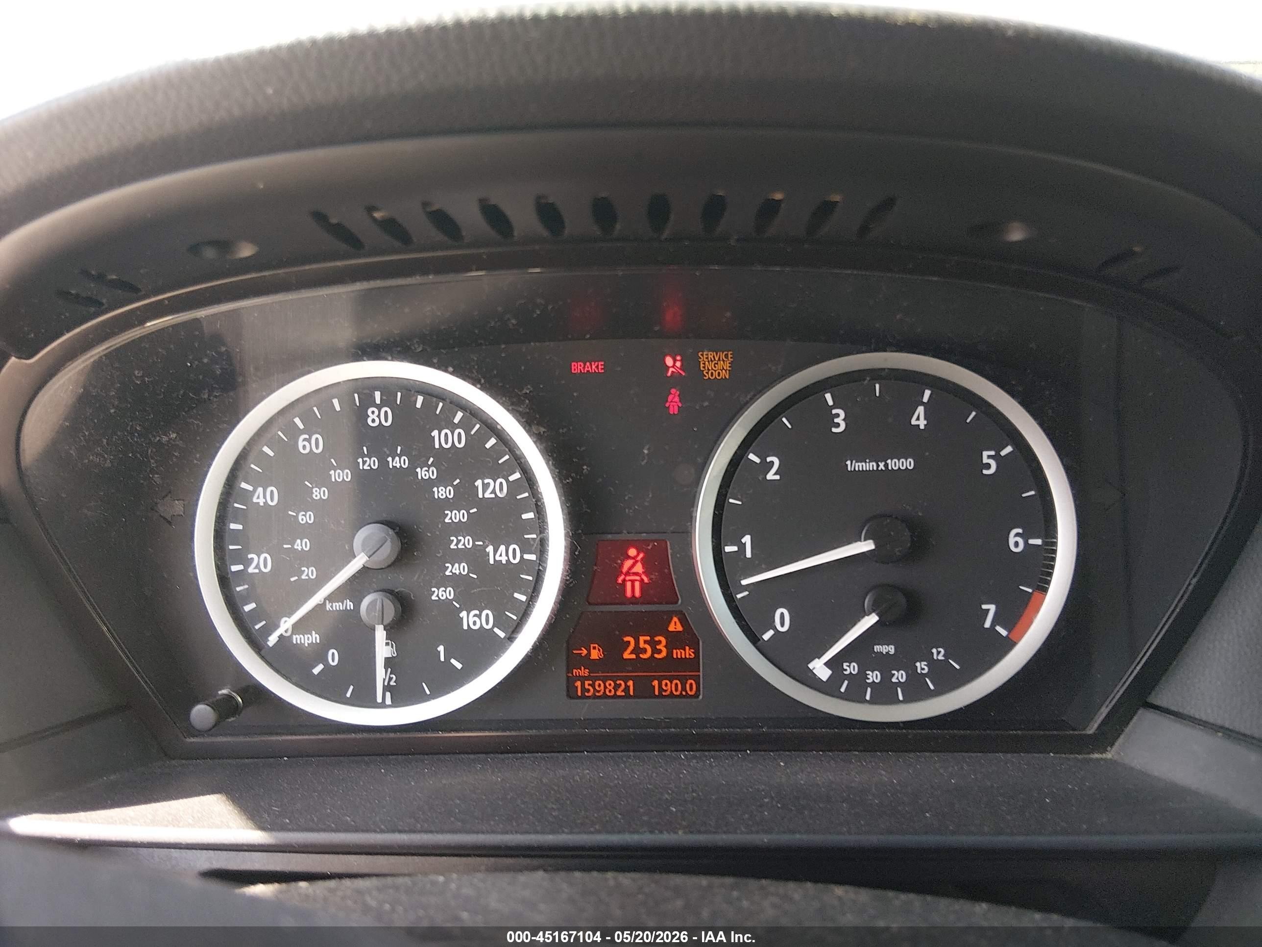 2005 Bmw 530i   Gray vin: WBANA73585B048857