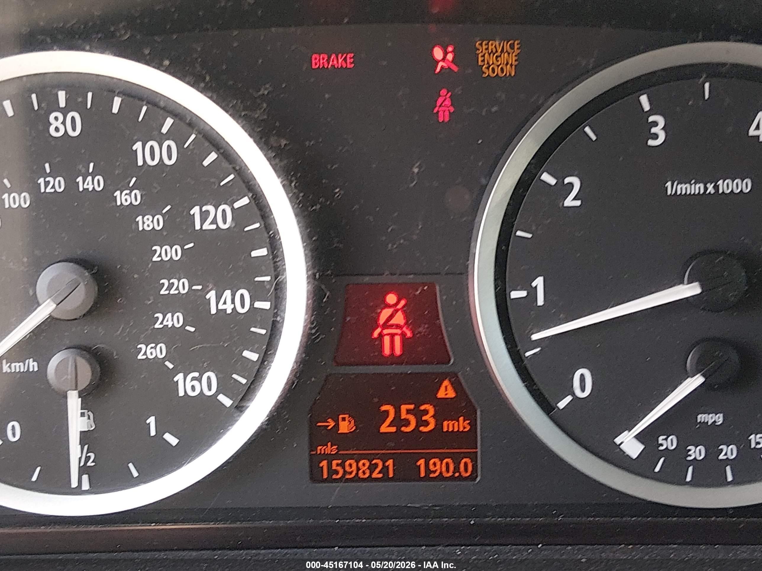 2005 Bmw 530i   Gray vin: WBANA73585B048857