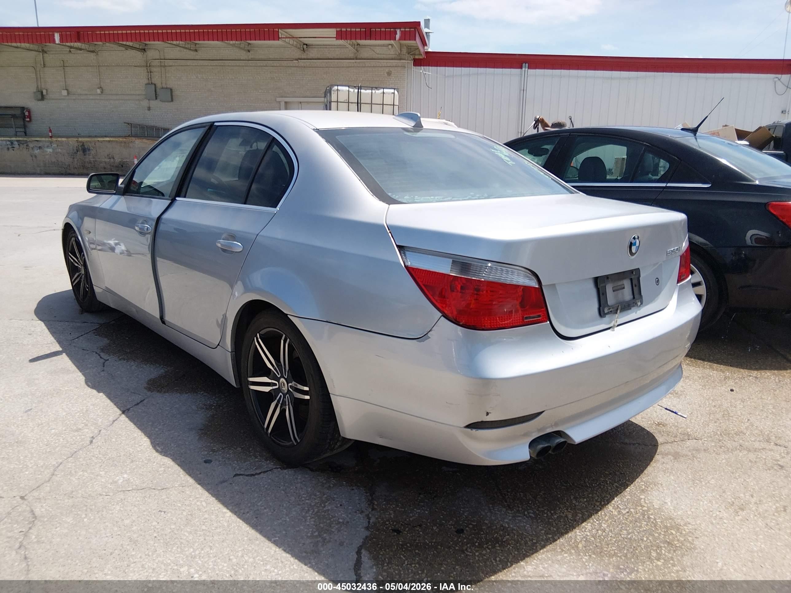 2004 Bmw 530i   Silver vin: WBANA73594B064502