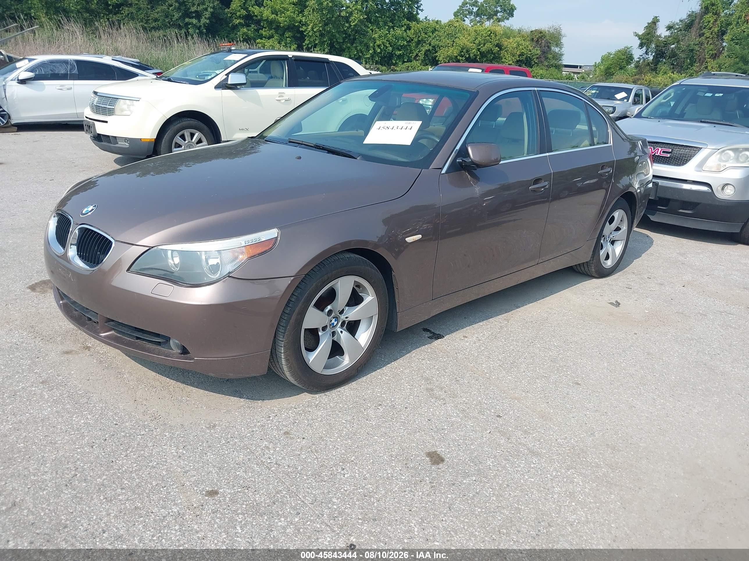 2004 Bmw 530i   Brown vin: WBANA73594B800581