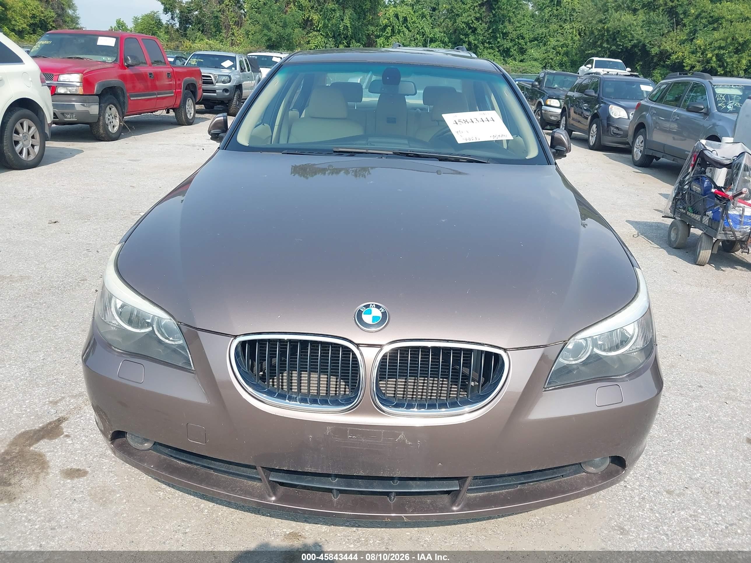 2004 Bmw 530i   Brown vin: WBANA73594B800581