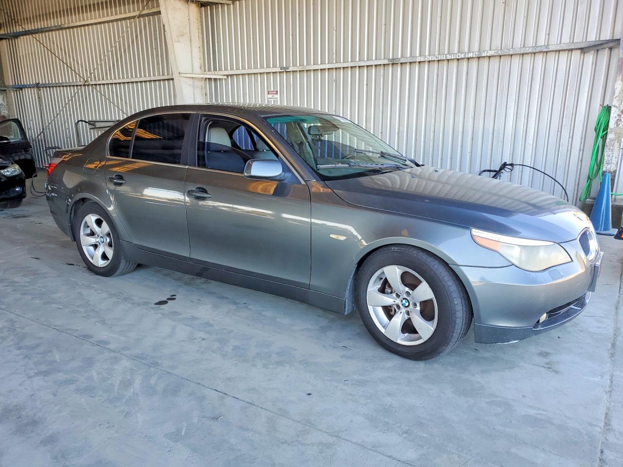 2005 Bmw 530 I Gray vin: WBANA73595CR58737