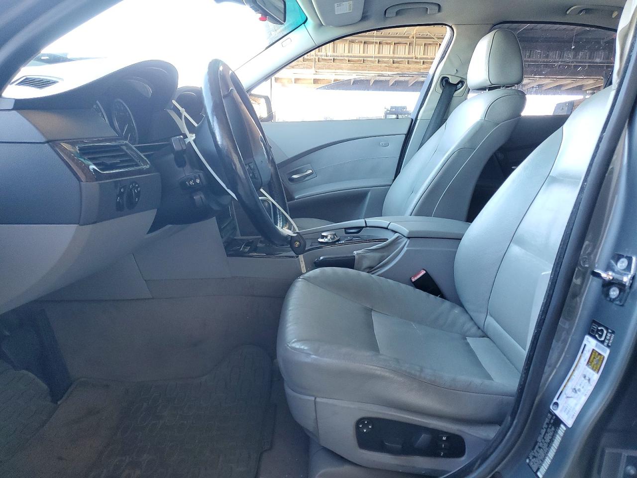 2005 Bmw 530 I Gray vin: WBANA73595CR58737