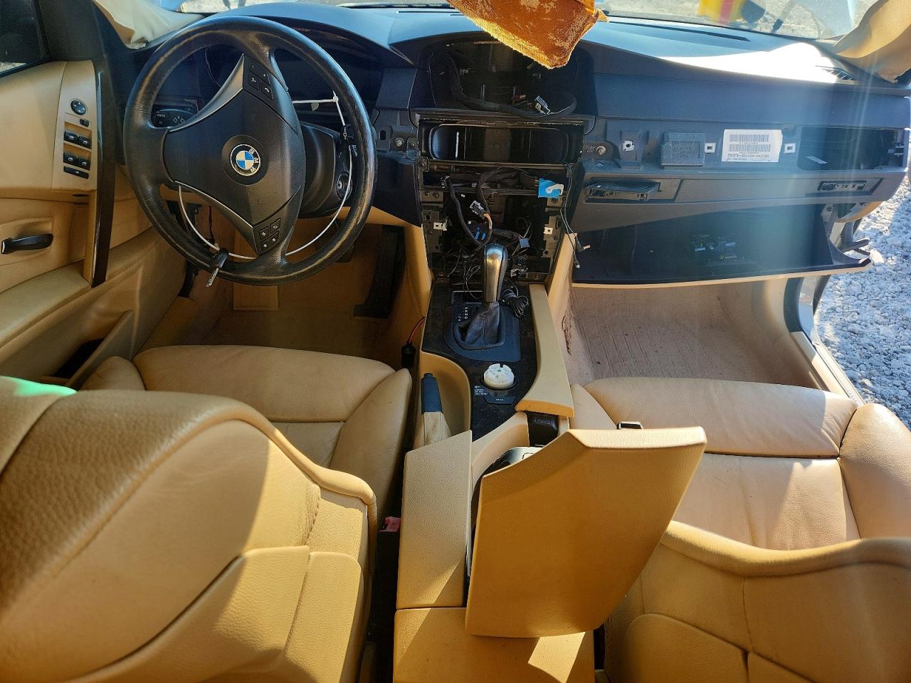 2004 Bmw 545 I Gold vin: WBANB33534B112596