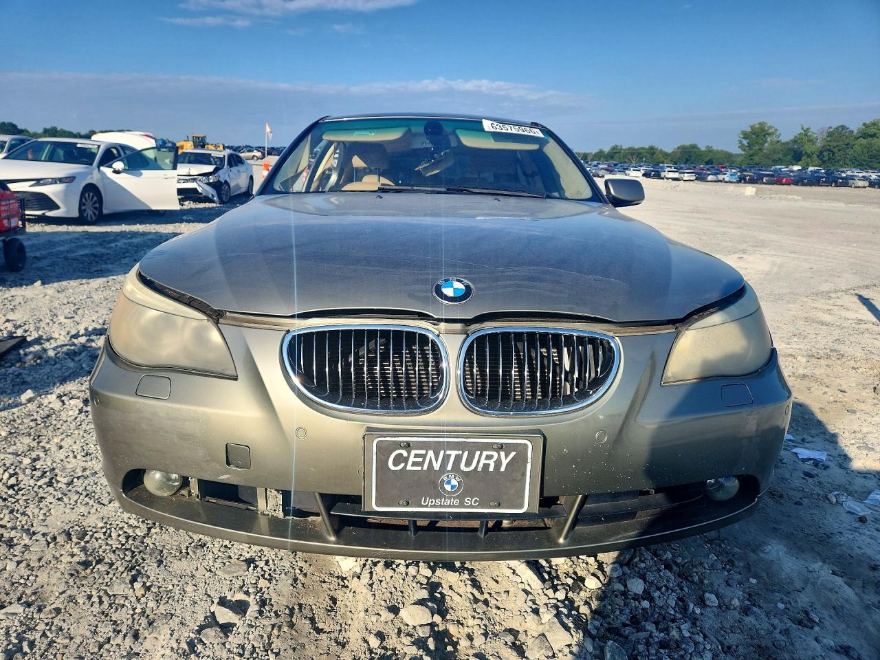 2004 Bmw 545 I Gold vin: WBANB33534B112596