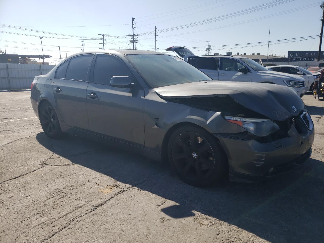 2005 Bmw 545 I Серый vin: WBANB33545CN65833