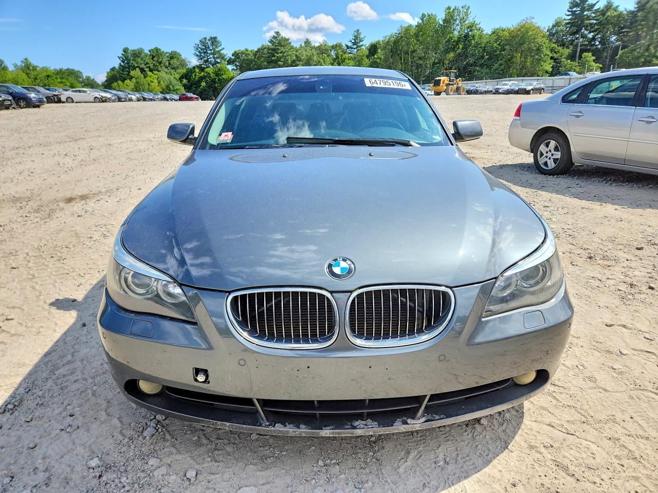2005 Bmw 545 I Gray vin: WBANB33565CN64134