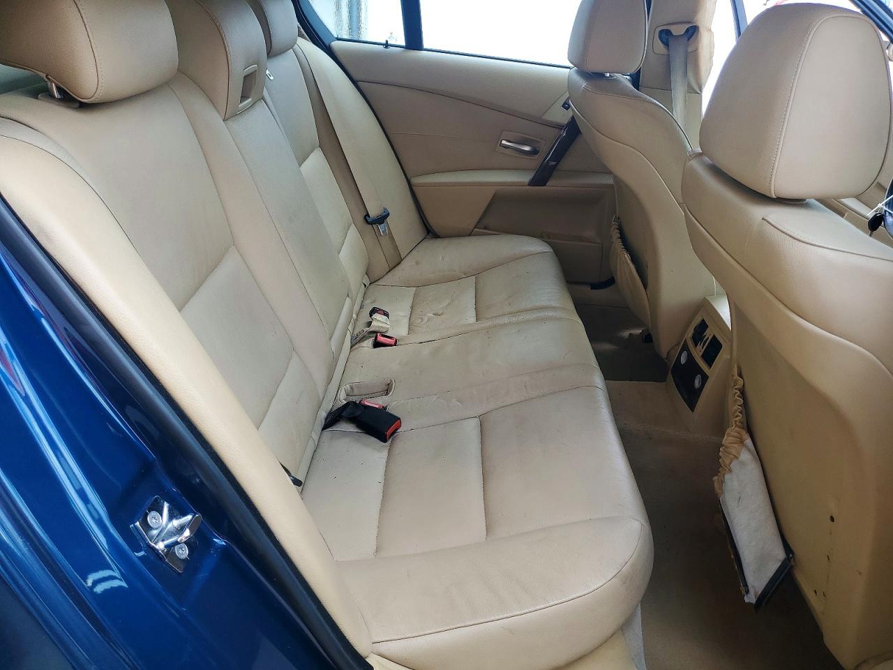 2005 Bmw 545 I Blue vin: WBANB33595B115875