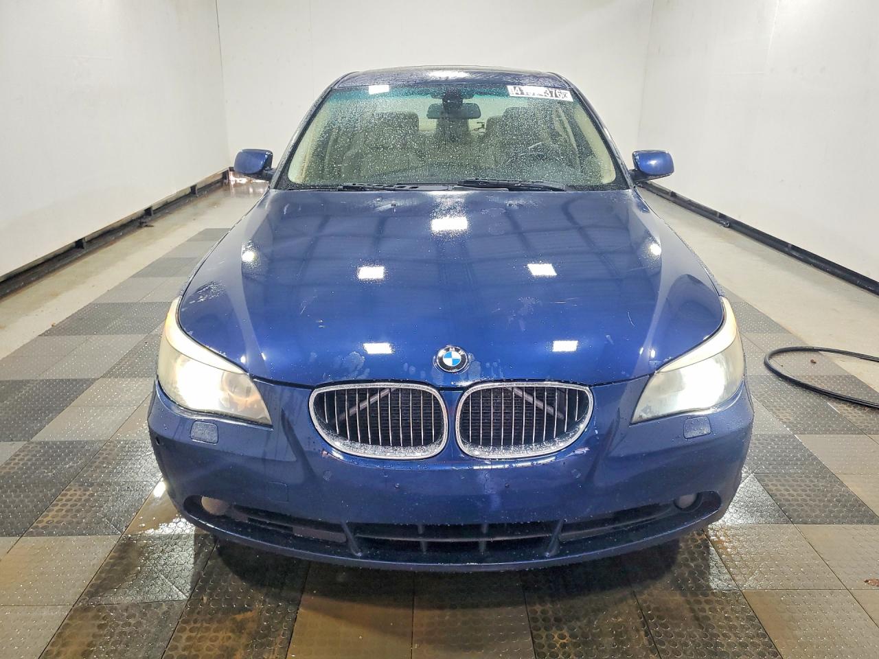 2005 Bmw 545 I Blue vin: WBANB33595B115875