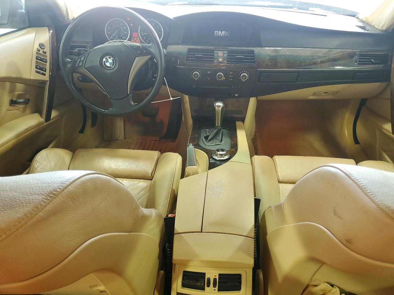 2005 Bmw 545 I Blue vin: WBANB33595B115875