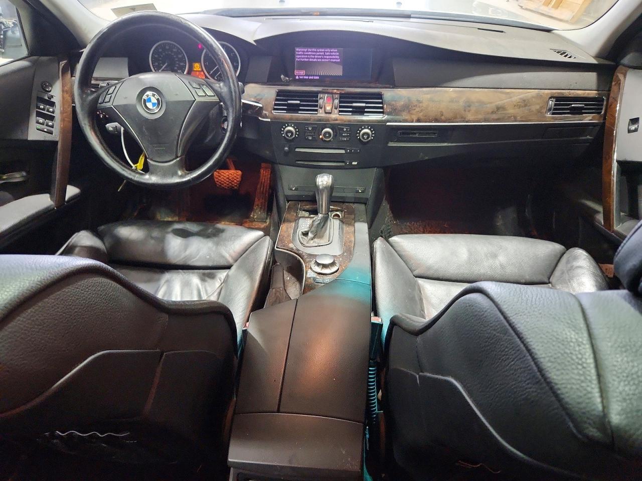 2004 Bmw 545 I Silver vin: WBANB335X4B112594