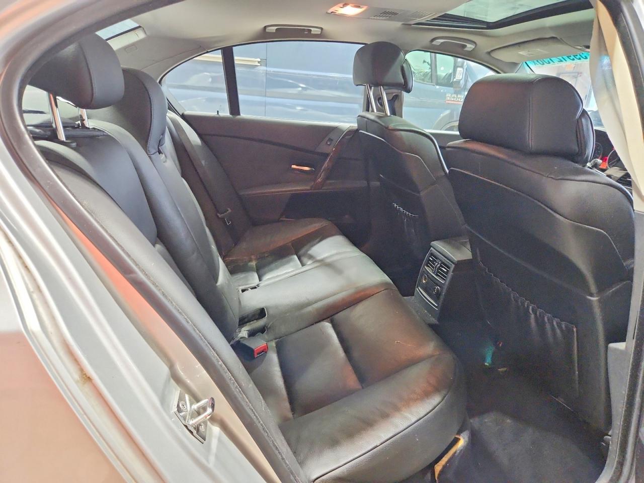 2004 Bmw 545 I Silver vin: WBANB335X4B112594