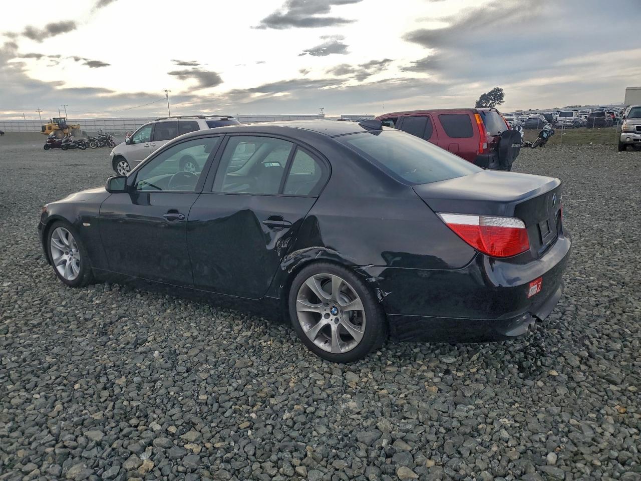 2005 Bmw 545 I Black vin: WBANB335X5B089528