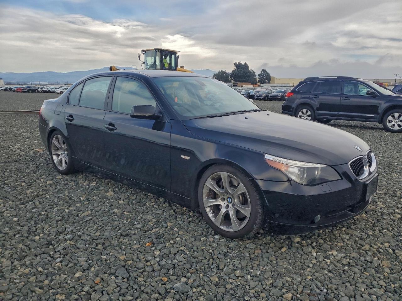 2005 Bmw 545 I Black vin: WBANB335X5B089528