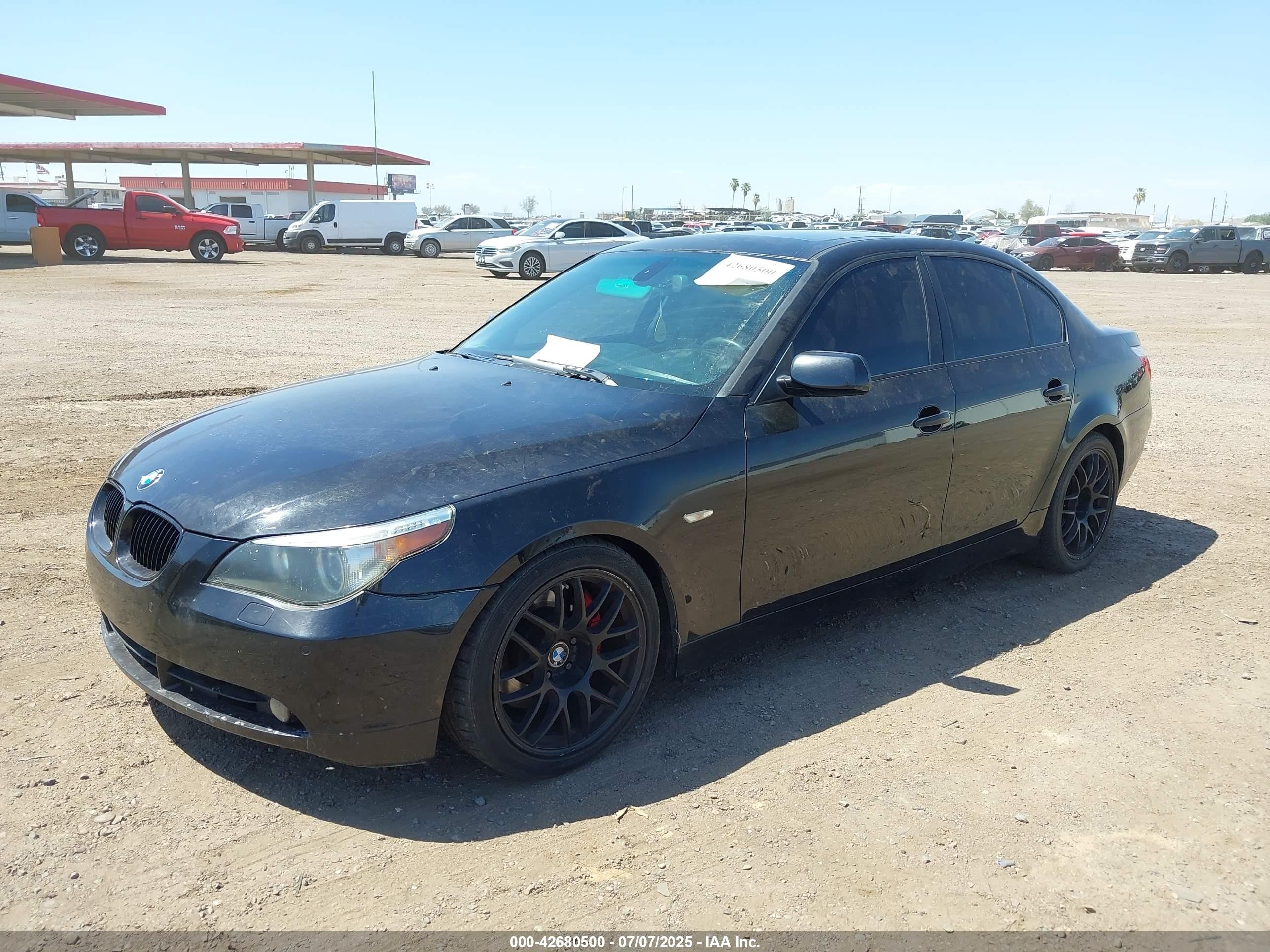 2007 Bmw 550i   Black vin: WBANB53517CP08929