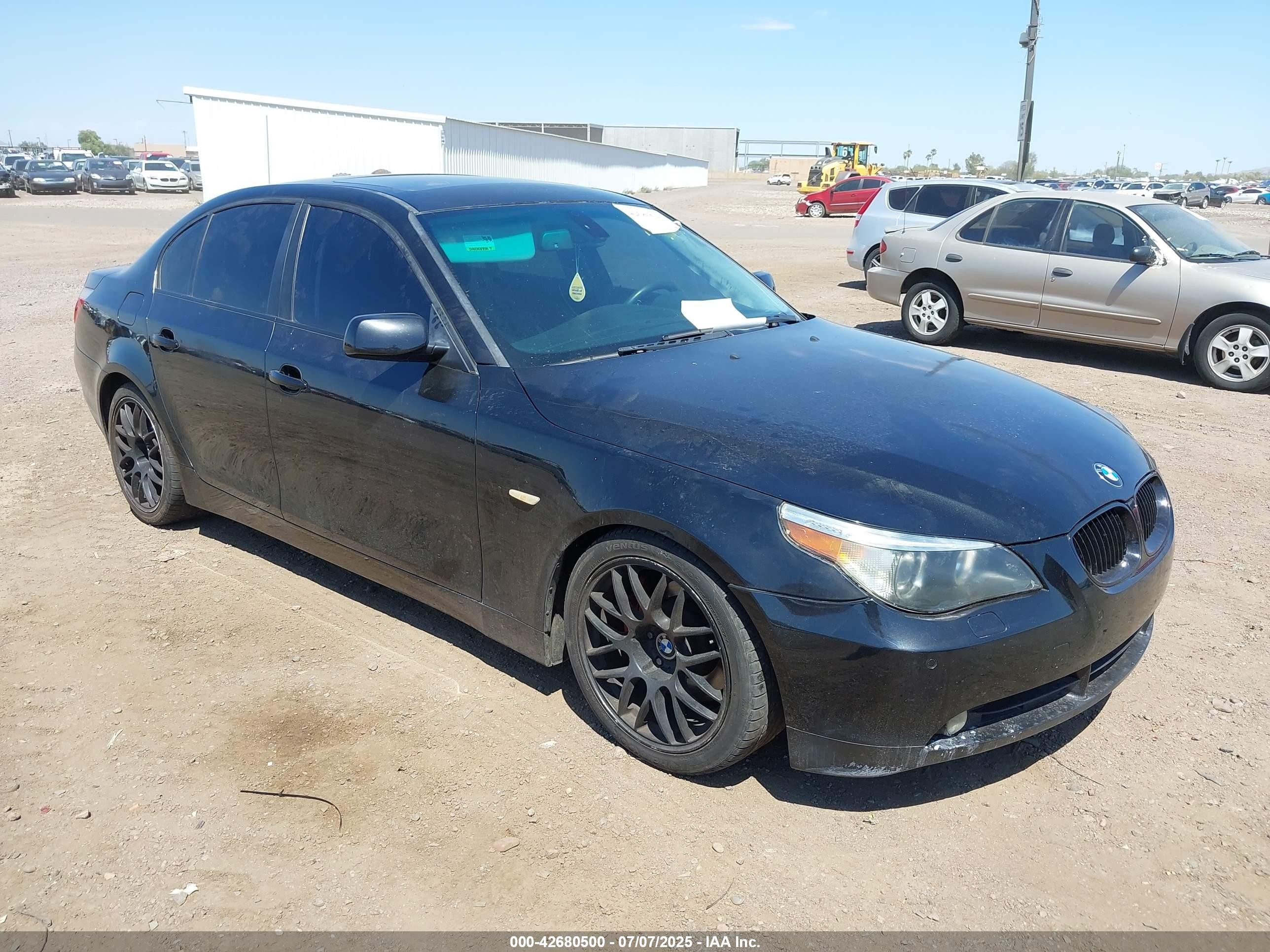 2007 Bmw 550i   Black vin: WBANB53517CP08929
