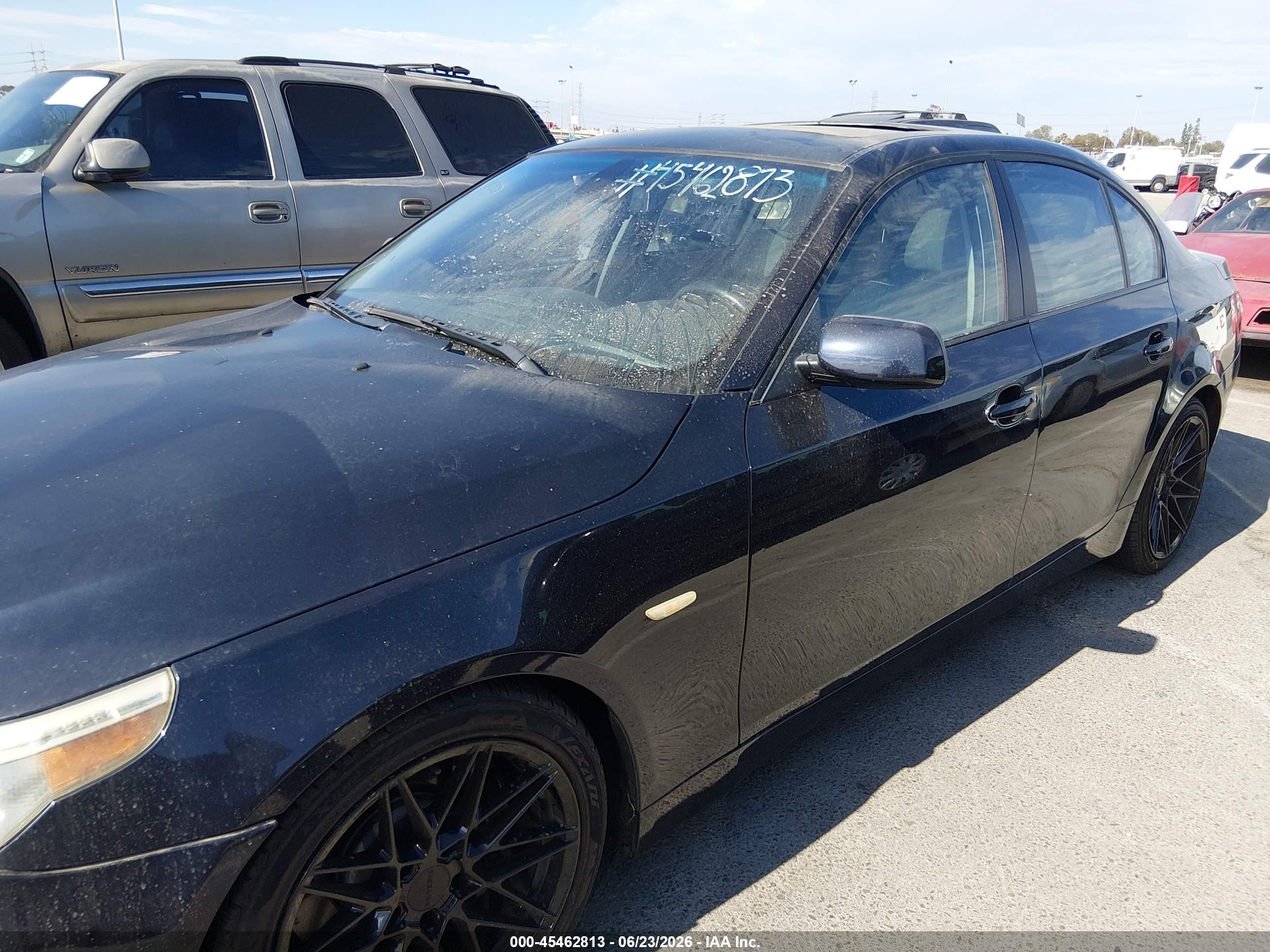2006 Bmw 550i   Blue vin: WBANB53526CP01289