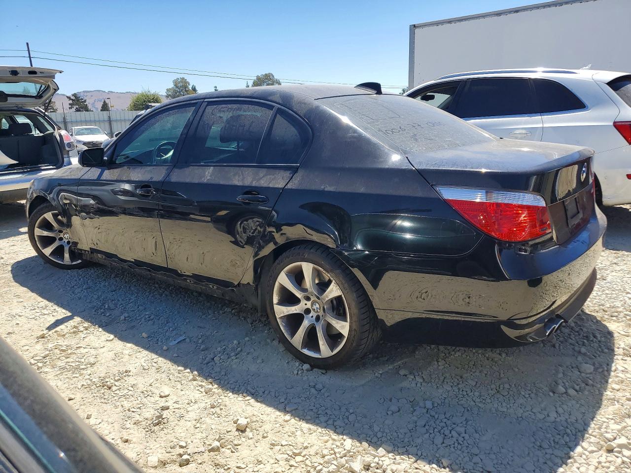 2006 Bmw 550 I Black vin: WBANB53556CP02890