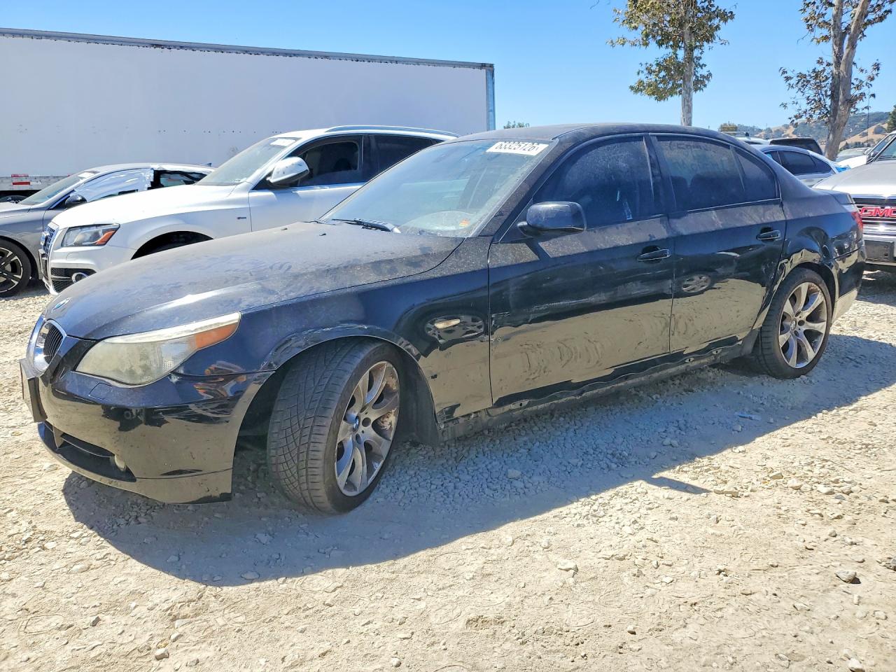 2006 Bmw 550 I Black vin: WBANB53556CP02890