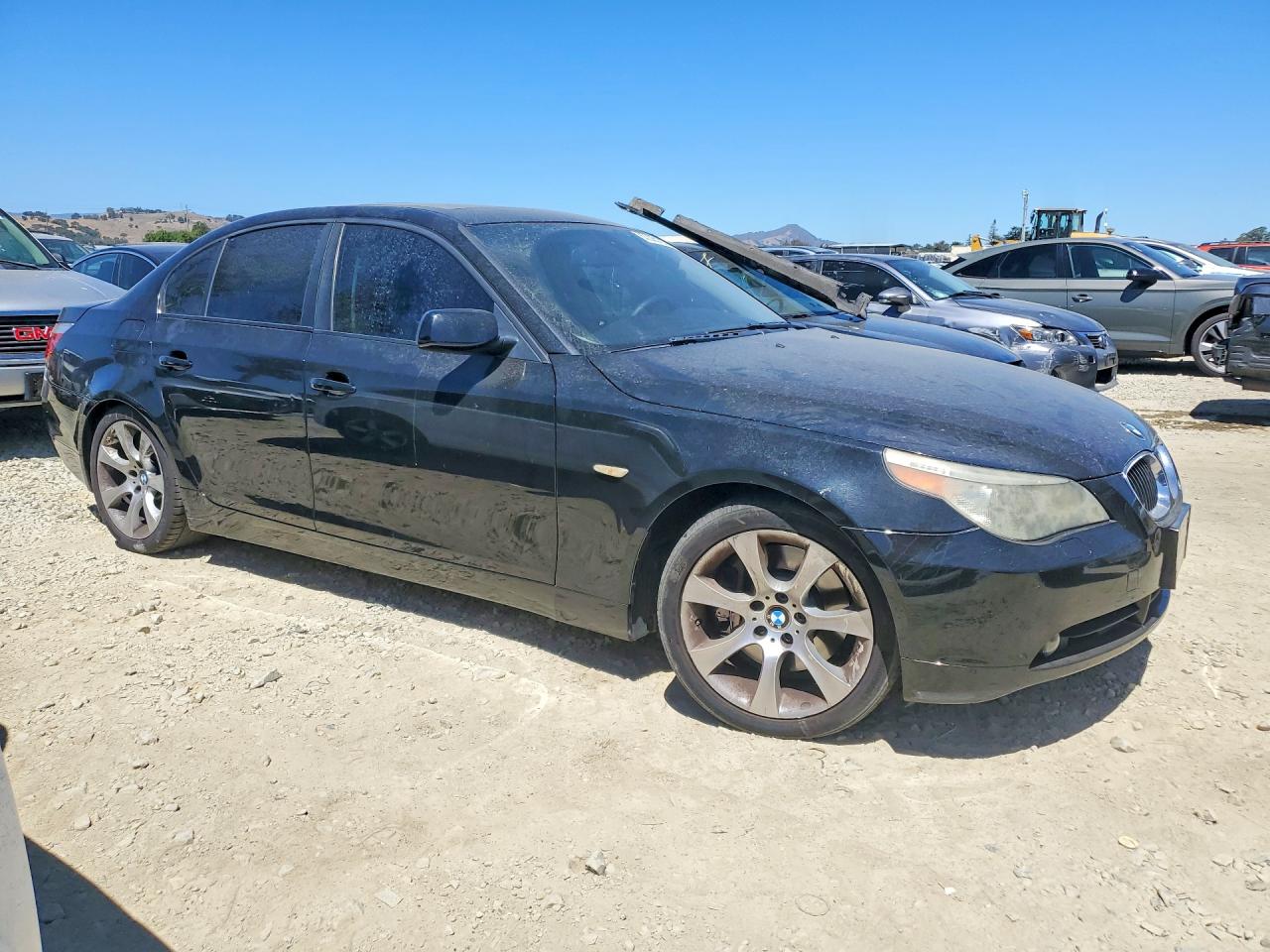 2006 Bmw 550 I Black vin: WBANB53556CP02890