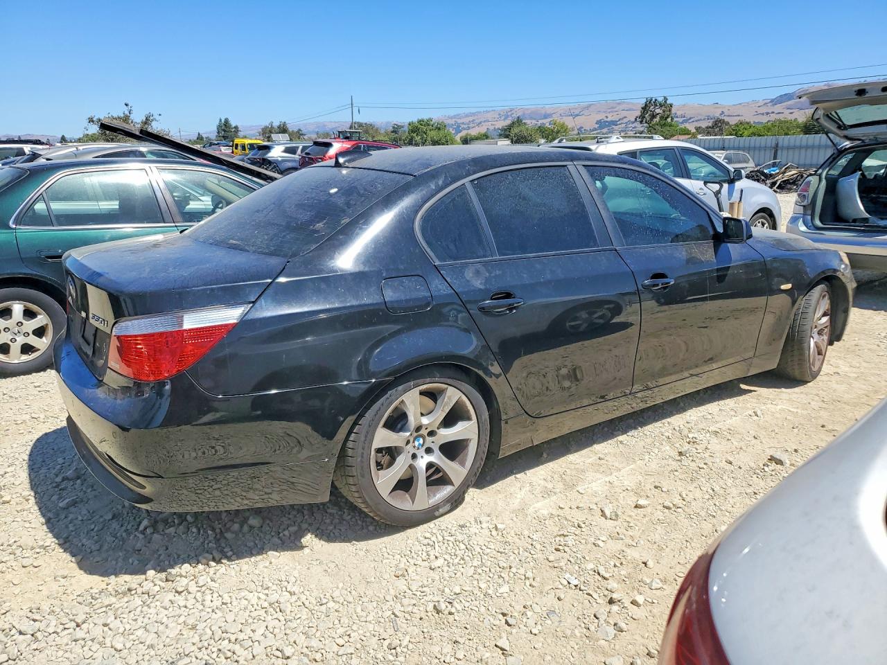 2006 Bmw 550 I Black vin: WBANB53556CP02890