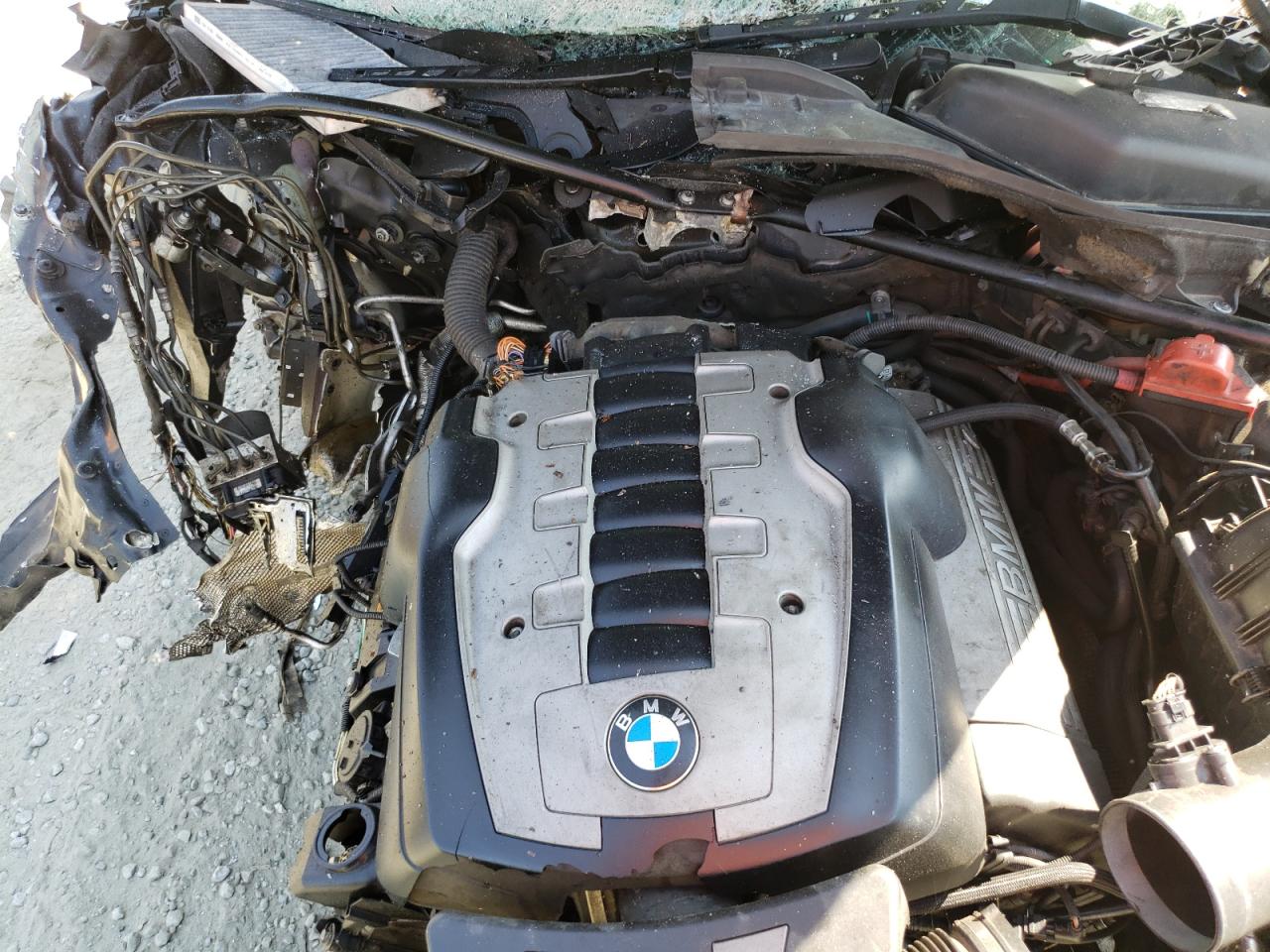 2006 Bmw 550 I Black vin: WBANB535X6CP02240