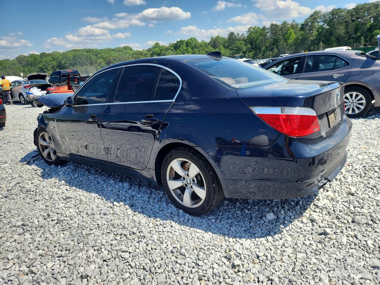 2007 Bmw 525 I Black vin: WBANE53507CY07233