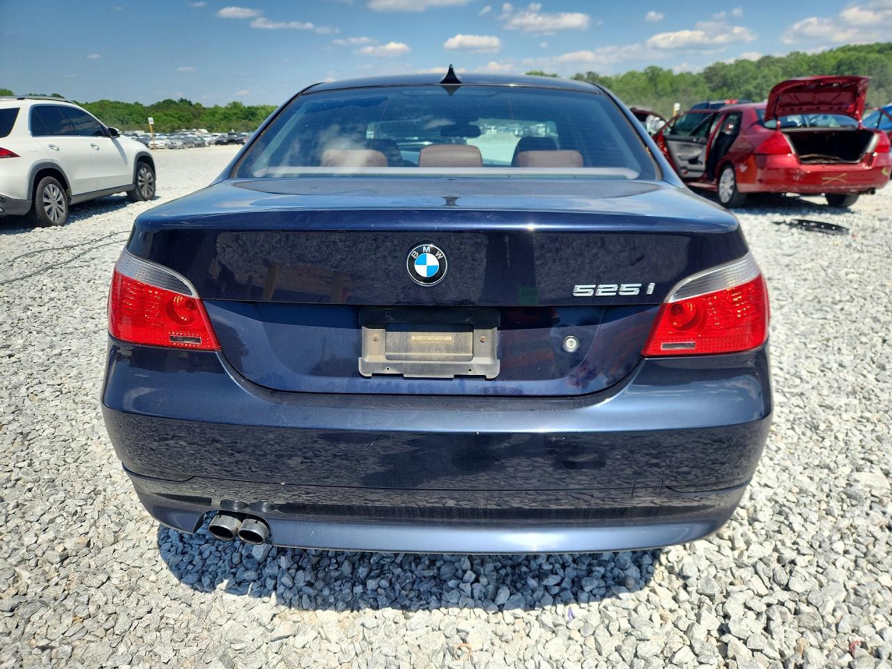 2007 Bmw 525 I Black vin: WBANE53507CY07233