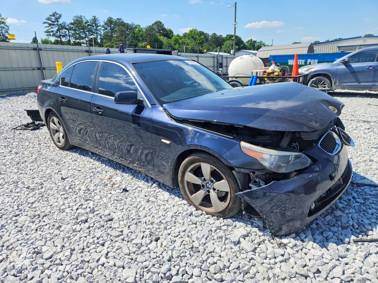 2007 Bmw 525 I Black vin: WBANE53507CY07233