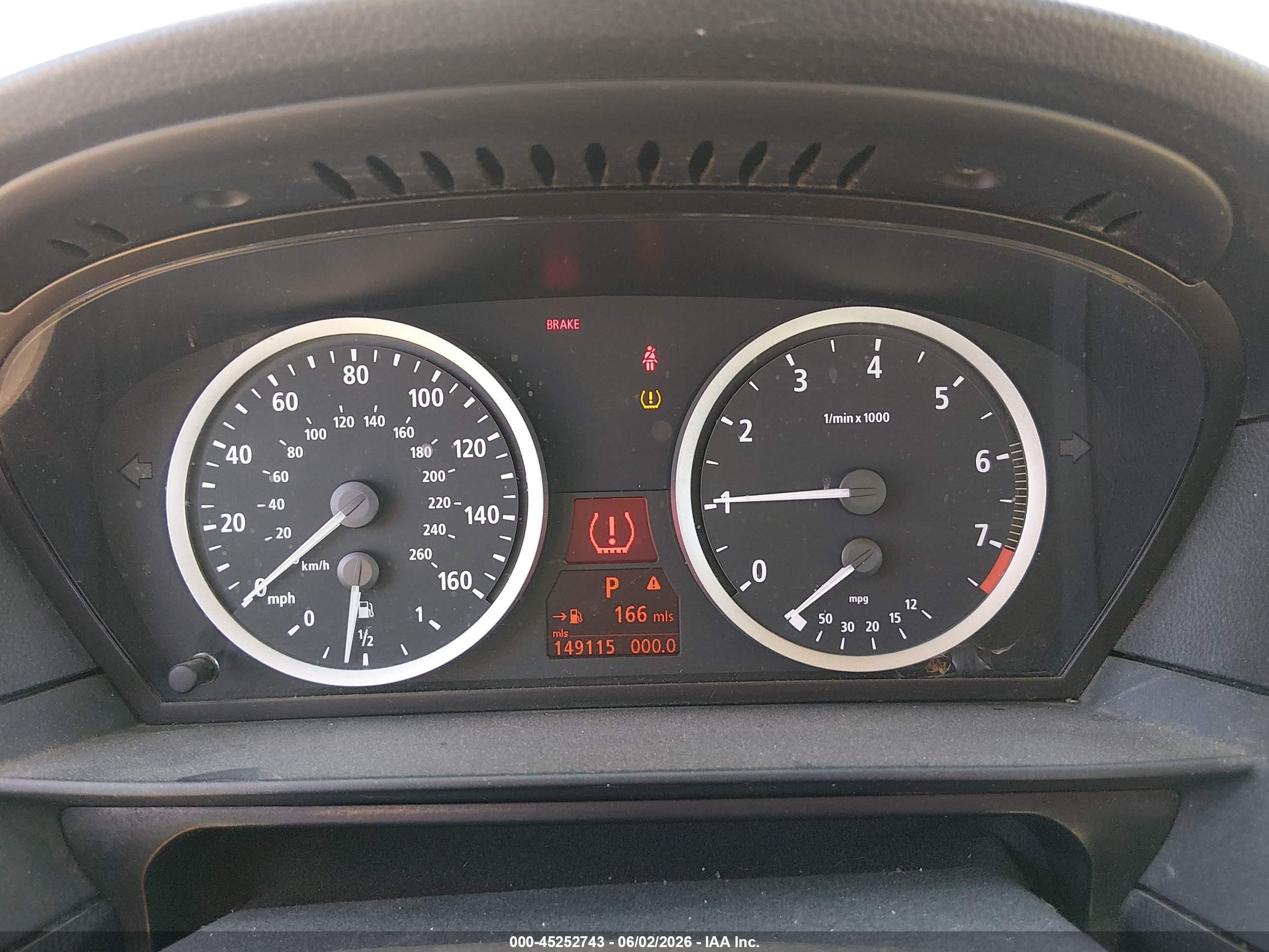 2007 Bmw 525i   Gray vin: WBANE53537CK92390