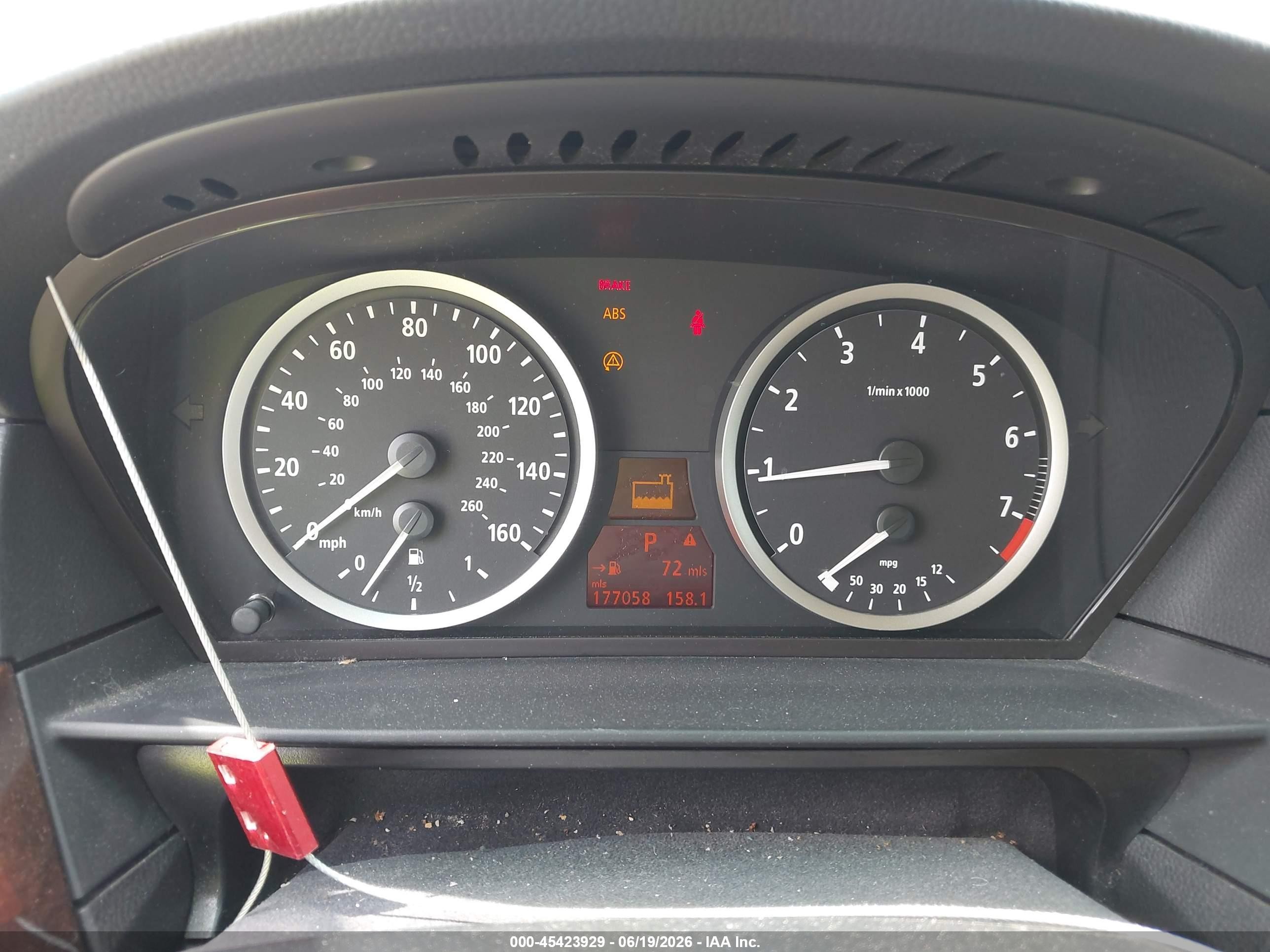 2007 Bmw 525i   Brown vin: WBANE53537CW66674