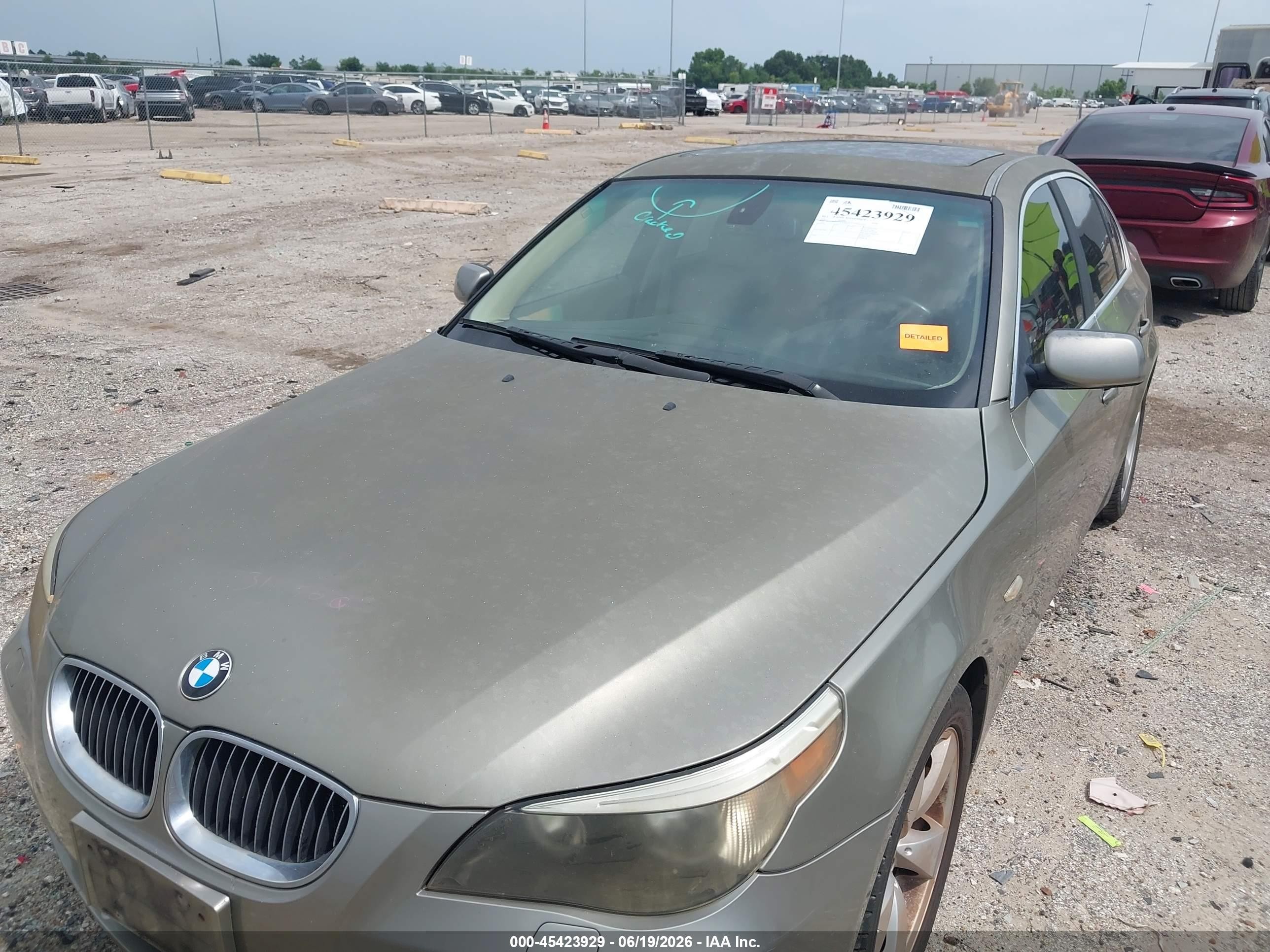 2007 Bmw 525i   Brown vin: WBANE53537CW66674