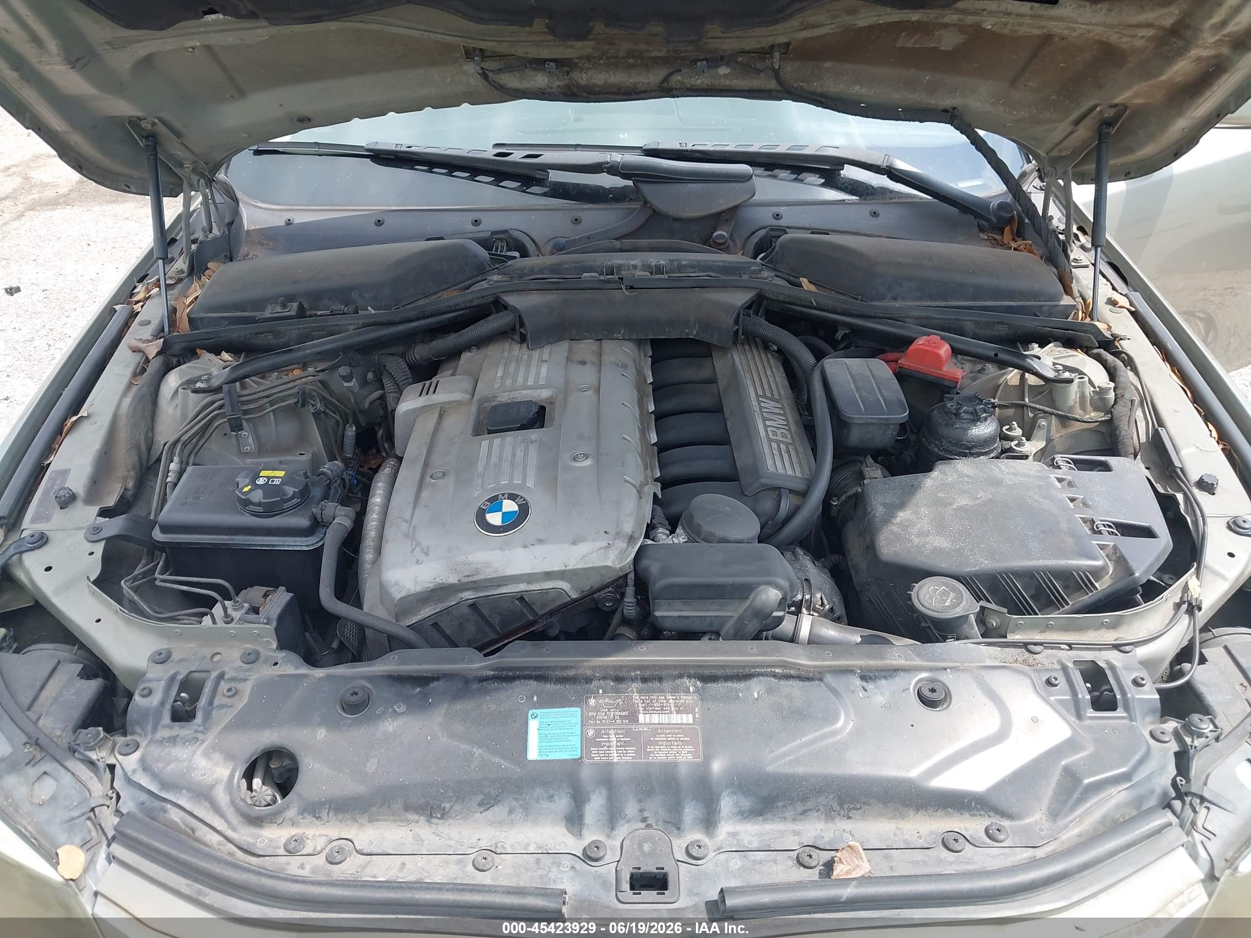 2007 Bmw 525i   Brown vin: WBANE53537CW66674
