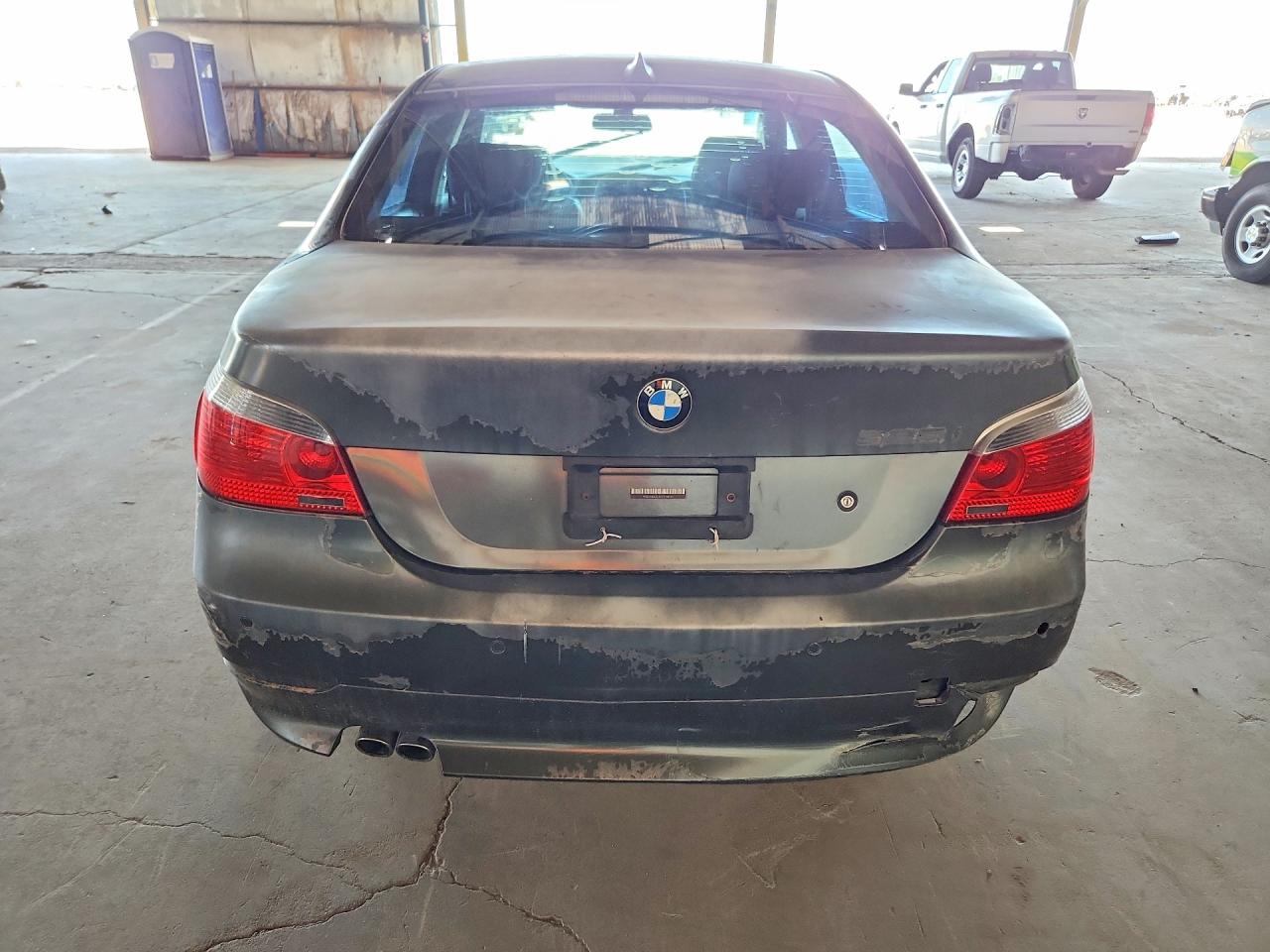 2007 Bmw 525 I Серый vin: WBANE53537CY04441