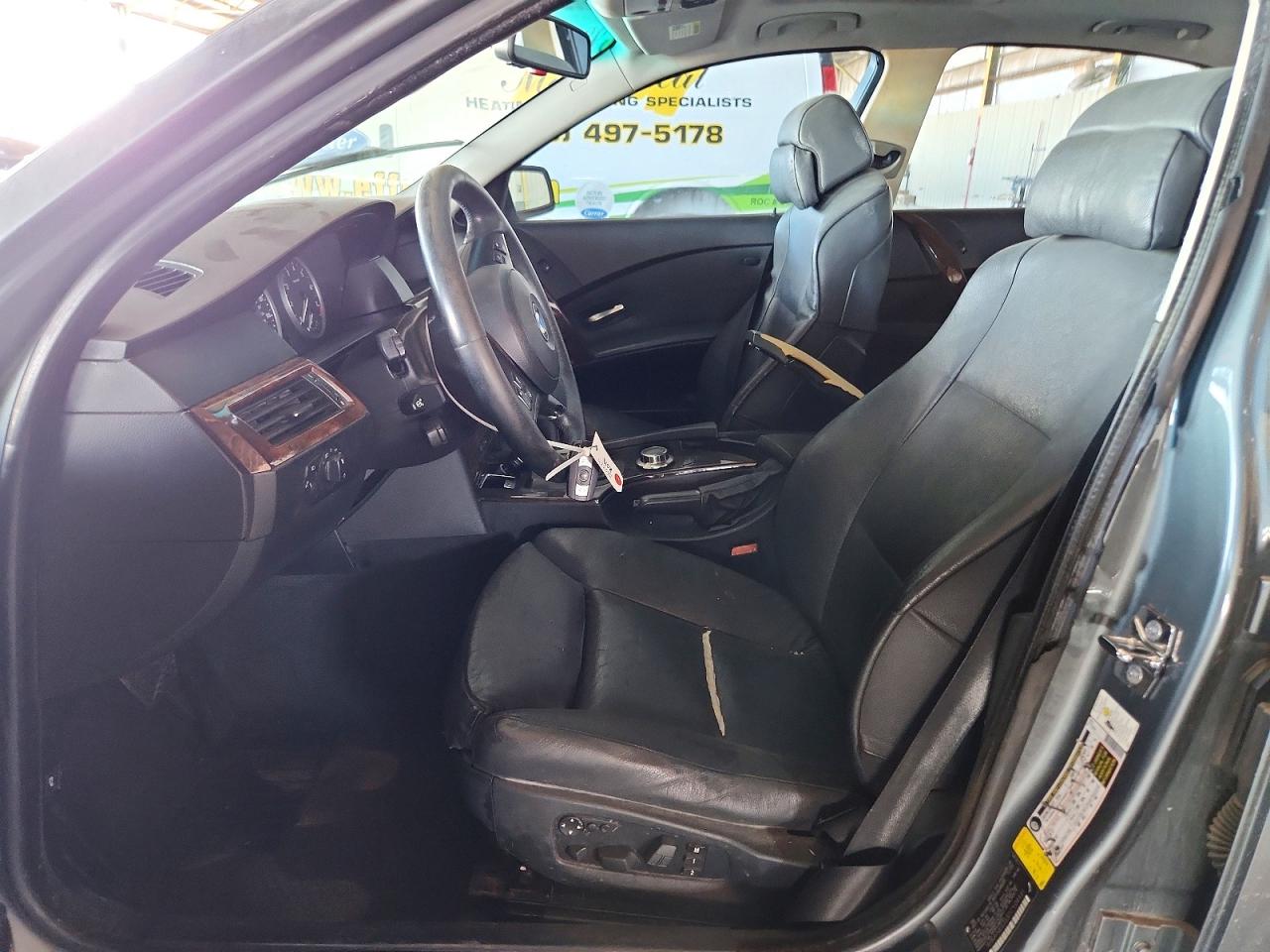 2007 Bmw 525 I Серый vin: WBANE53537CY04441